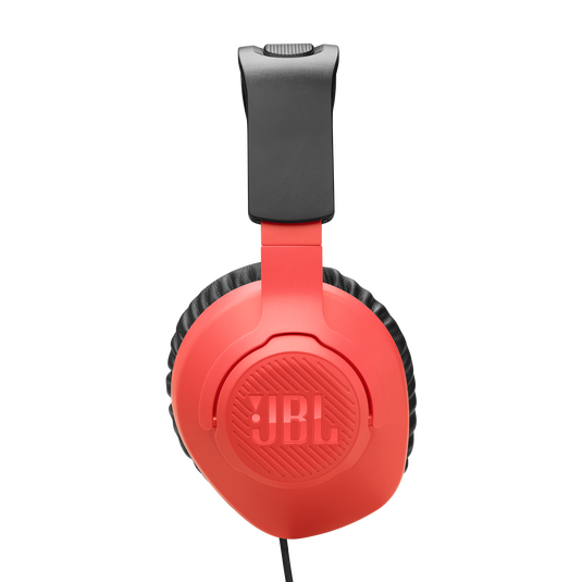 JBL Quantum 100N - Blue / Red - Wired over-ear gaming headset with detachable mic - Right image number null